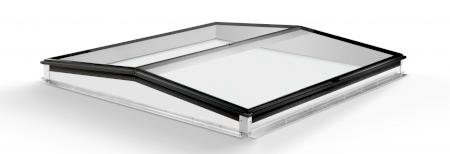 Zadeldak Lichtstraat Vlakkelichtkoepel